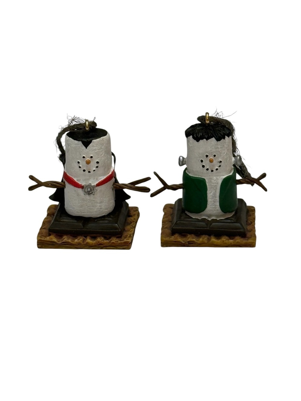 VTG Midwest S’mores Halloween Mini Ornaments Lot Frankenstein Dracula Classic